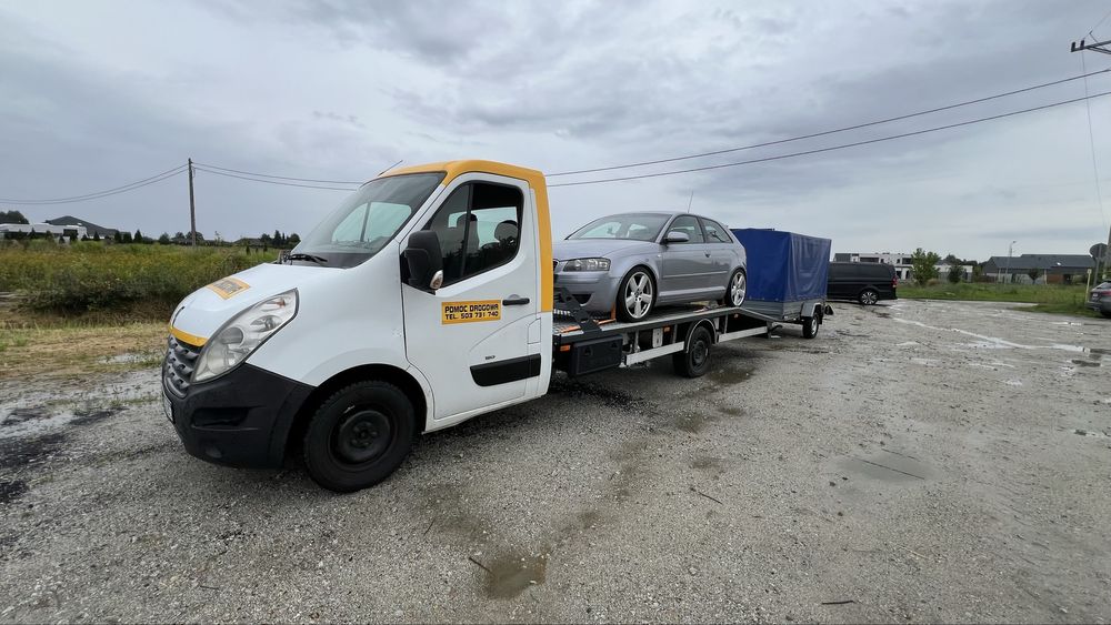 Pomoc drogowa Kalisz – Autolaweta 3.5T TANIO i SZYBKO 24/7