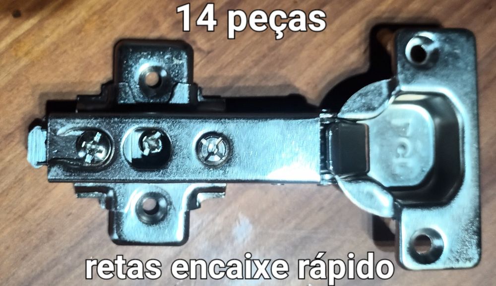 Dobradiças retas para móveis