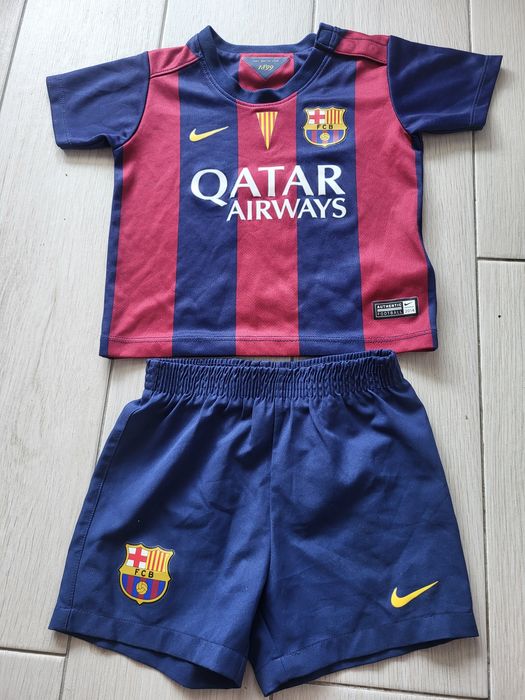 Strój Barcelona Nike 70-75cm dziecięcy Barca dla niemowlaka