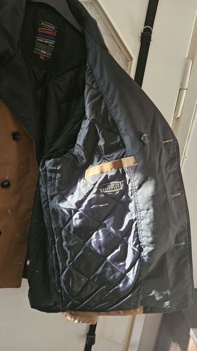 Kurtka Reserved, rozmiar XL, kolor miedziany.