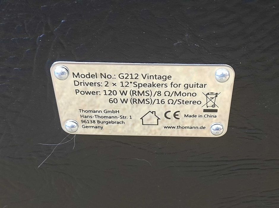 Bugera + HB G212 V30