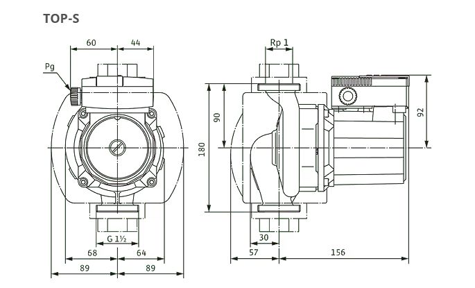 Pompa Obiegowa KSB Rio25-70 E