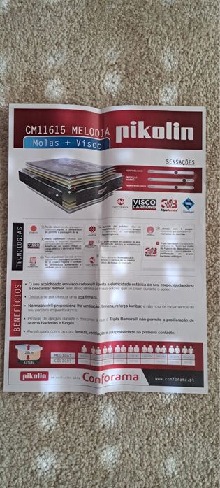 Colchão casal Pikolin