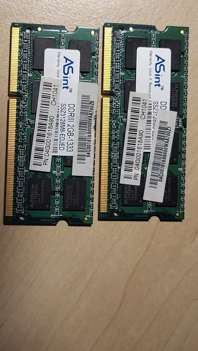 Оперативная память для ноутбука 2Gb DDR3 1333MHz