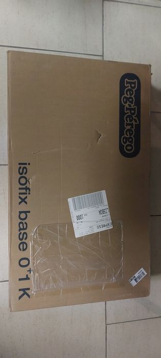 Base Isofix Peg-Pérego 0 +1 K preta