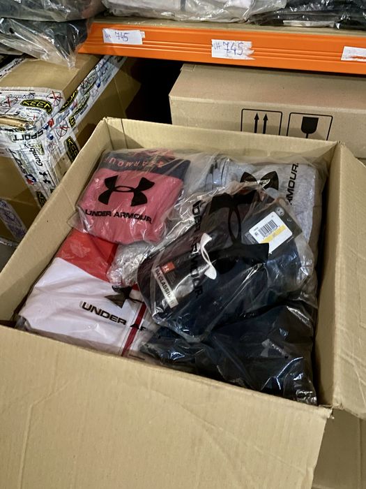 BOX MIX Under Armour, Pit Bull, 4F, Diadora, La Bella Mafia NOWE FOLIA