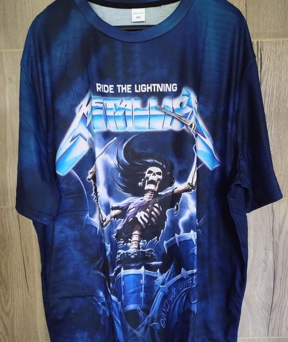 Metallica dwustronny t-shirt XXL