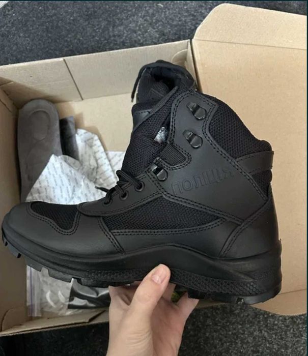 тактичні демісезонні черевики високі. берці Поліція  Krok   43 р