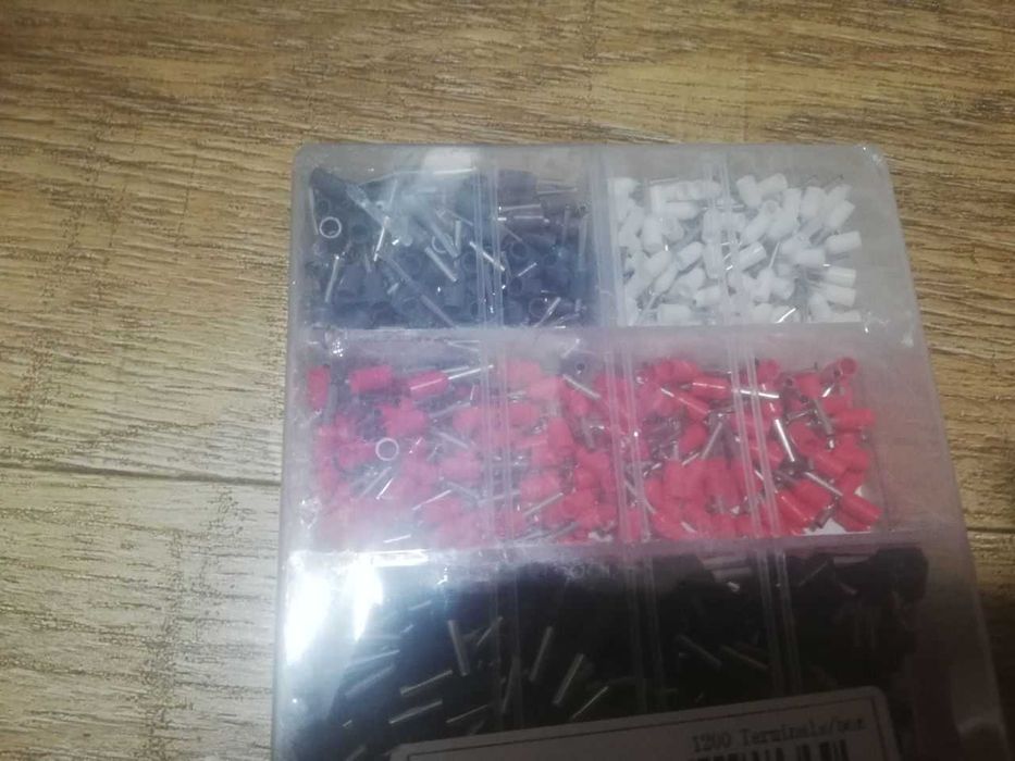 Набір наконечників кабельних штирьових 1200 шт