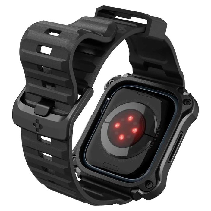 Ремешок Spigen Tough Armor Pro Metal Чехол для Apple Watch 45