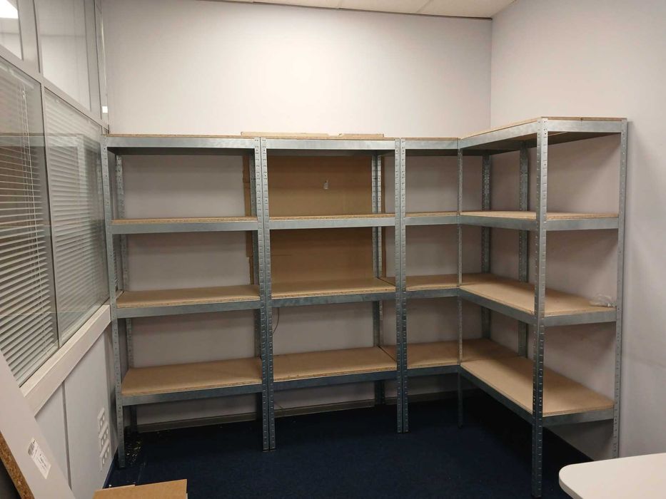 Стелаж металевий полиці каркаси шафи оцинковані та фарбовані