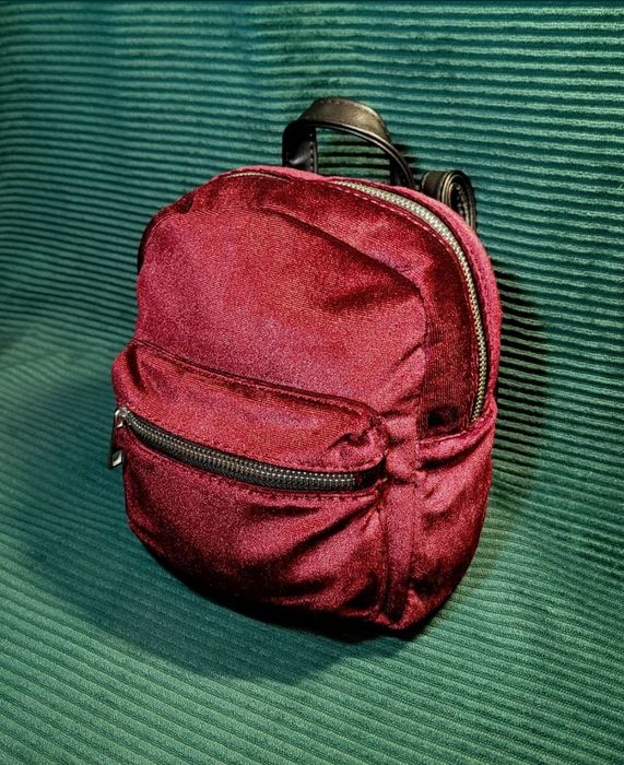 Mały Plecak bordowy