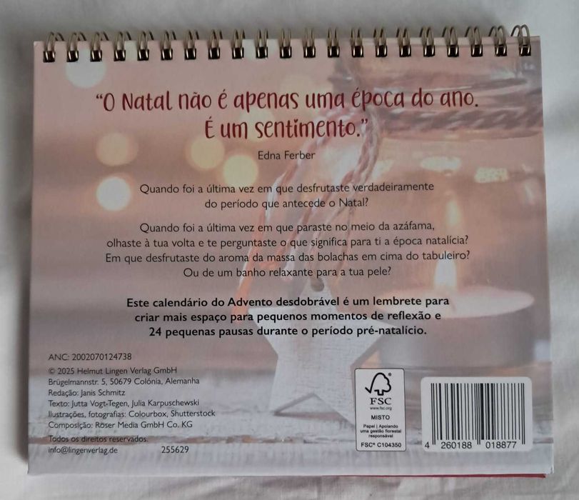 Calendários de Advento para a Alma