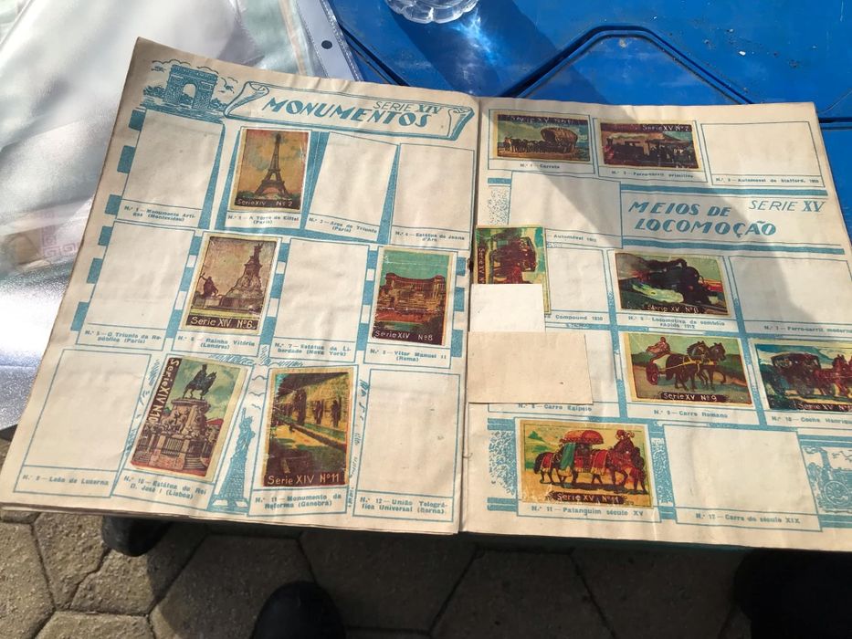 Anos 30 muito rara caderneta incompleta dos caramelos a holandesa