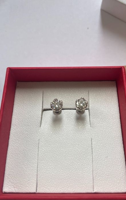 Пусеты бриллианты обмен/продажа