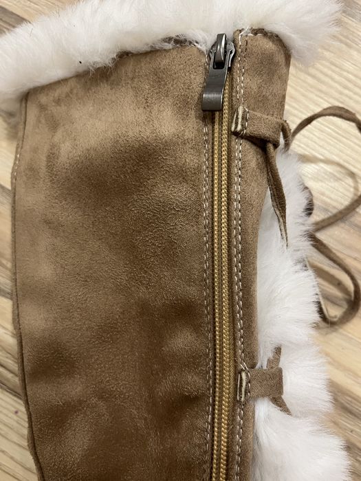 зимние ботинки на платформе