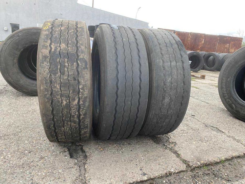 Opony używane 385/65r22.5 Bridgestone Duravis R-trailer 002 Evo 9-10mm