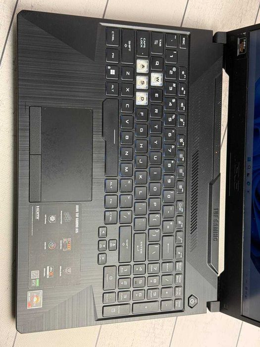 ASUS TUF Gaming F15 FX506IV Ryzen 7 4800H RTX 2060 32ram 144hz 1TB ssd