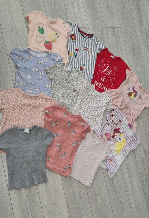 Paka ubrań 134 dziewczynka