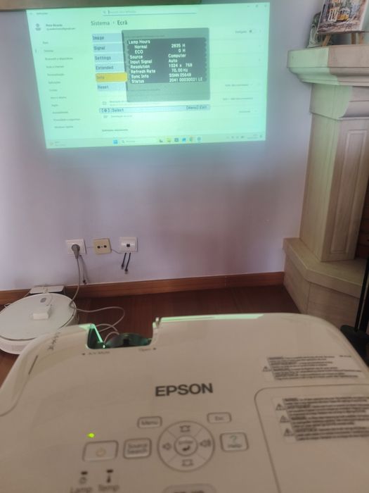 Video projetor Epson  eb x9