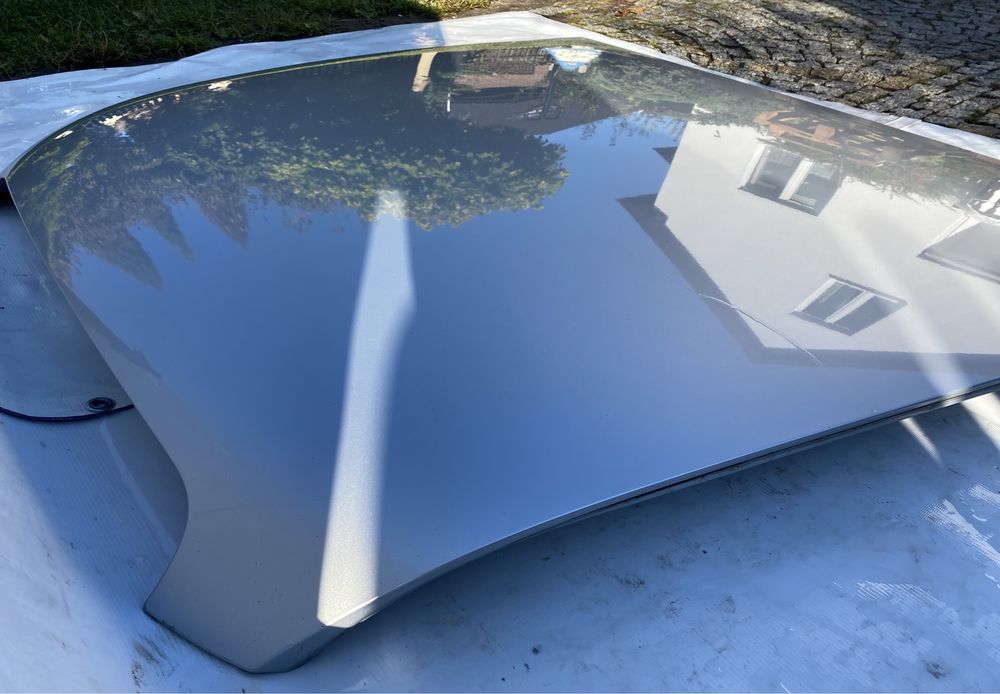 Audi A6 C6 maska klapa przednia przód oryginał srebrna LY7W