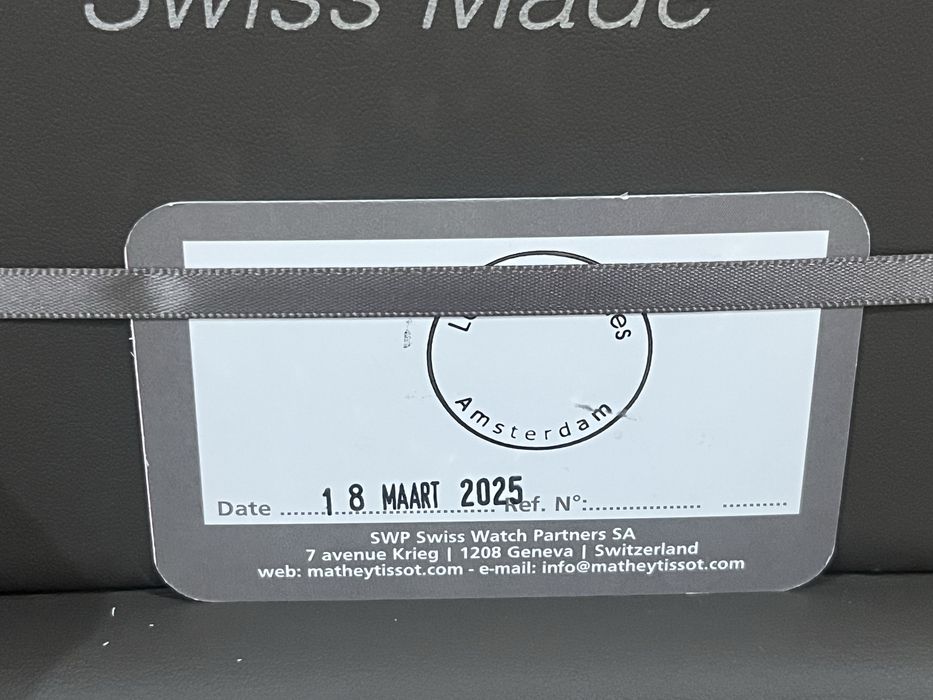 Relógio Mathey - Tissot Crystal Edition 18K Gold Swiss Made