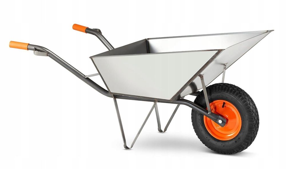 Transportowe pojemnik 120L 210kg metalowy do magazynowania