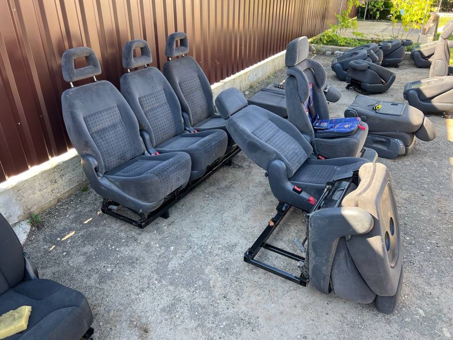 Сидіння touran сидения шкіряні еспейс трафік поворотні віто т4 кадді