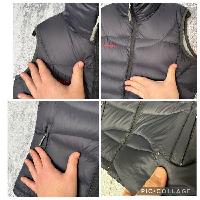 (Розмір S)Жилетка Mammut пуховий 650+ Down Fill Power безрукавка