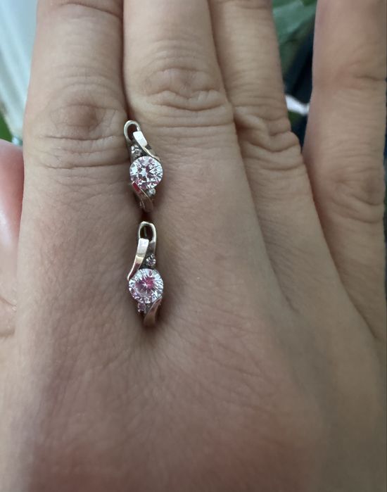 Серебряные серьги