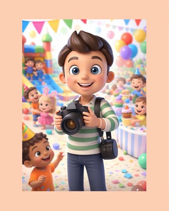 Fotógrafo para Festas Infantis e Eventos