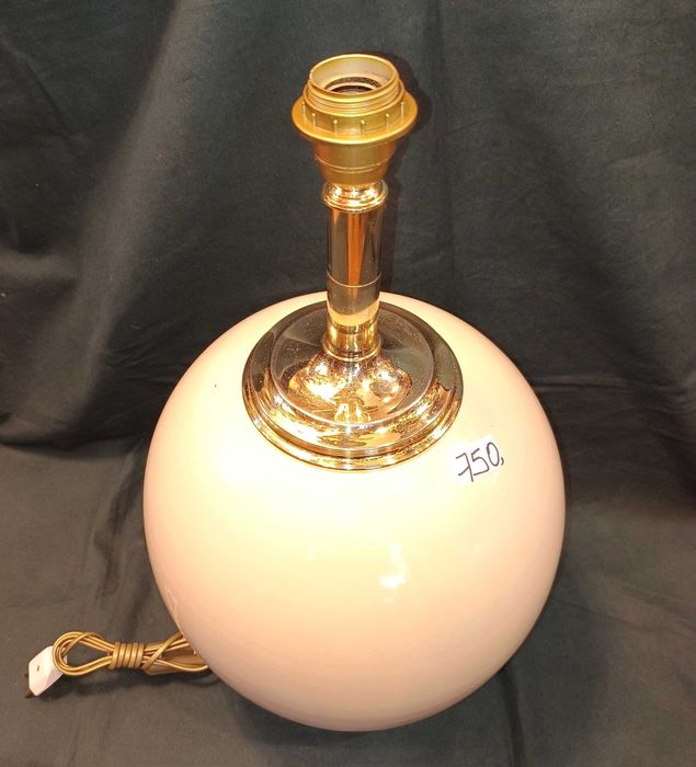Candeeiro Mesa Porcelana 1 Lâmpada