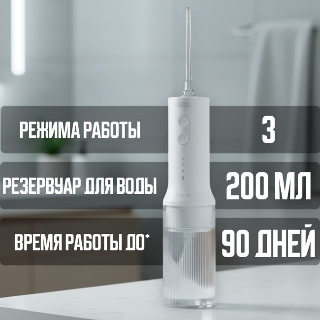 Іригатор xiaomi water flosser 2