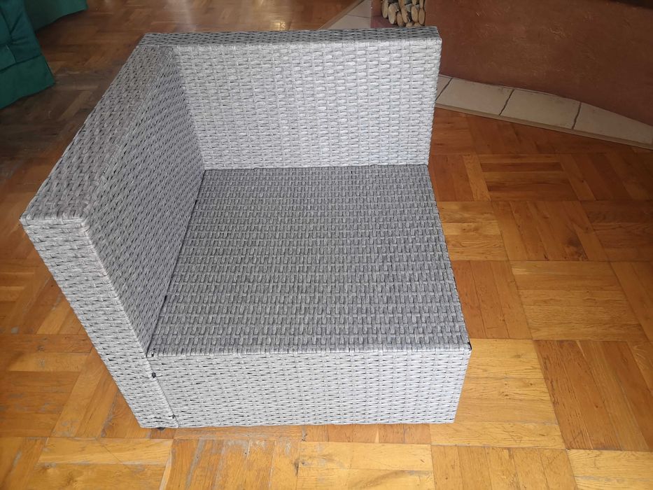 siedzisko mebel balkonowy ogrodowy technorattan