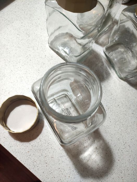 15 Frascos de Vidro 400 ml com tampa de plástico