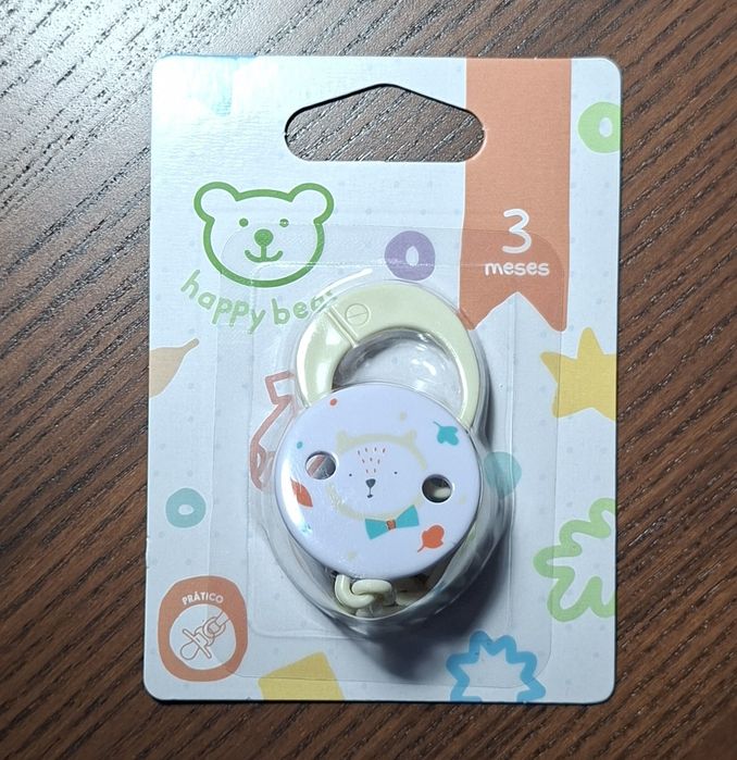 Prende-chupeta Happy Bear