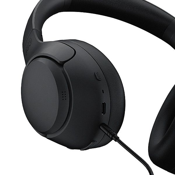 Słuchawki nauszne QCY H3 z ANC i Bluetooth 5.4 - czarne