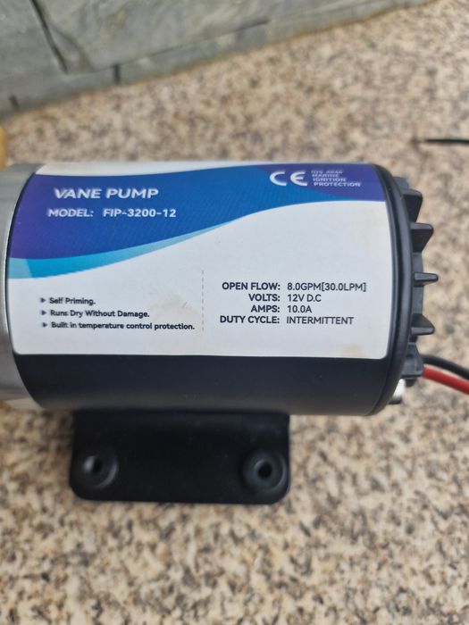 bomba de palhetas autoescorvante (Vane Pump) modelo FIP-3200-12,