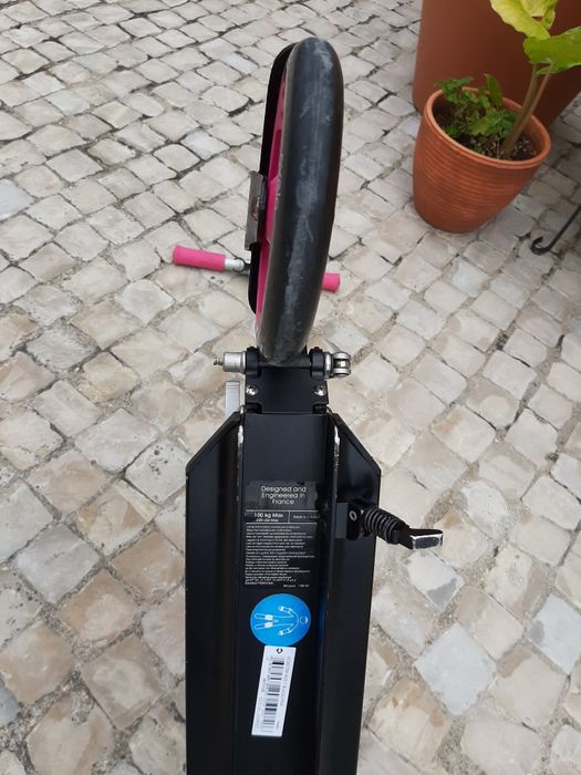 Trotinete urbana OXELO Mid 7 - dobrável / rodas grandes de 175mm / até 100kg - MUITO BOM ESTADO