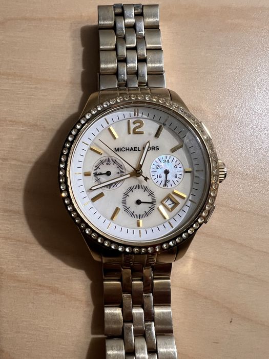 Relogio metal dorado da Michael Kors