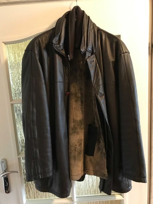 Kurtka skórzana męska