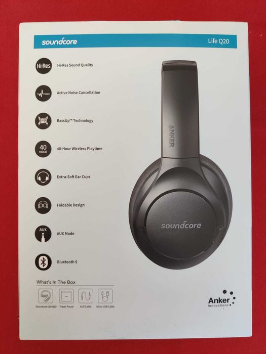 Auscultadores soundcore Life Q20