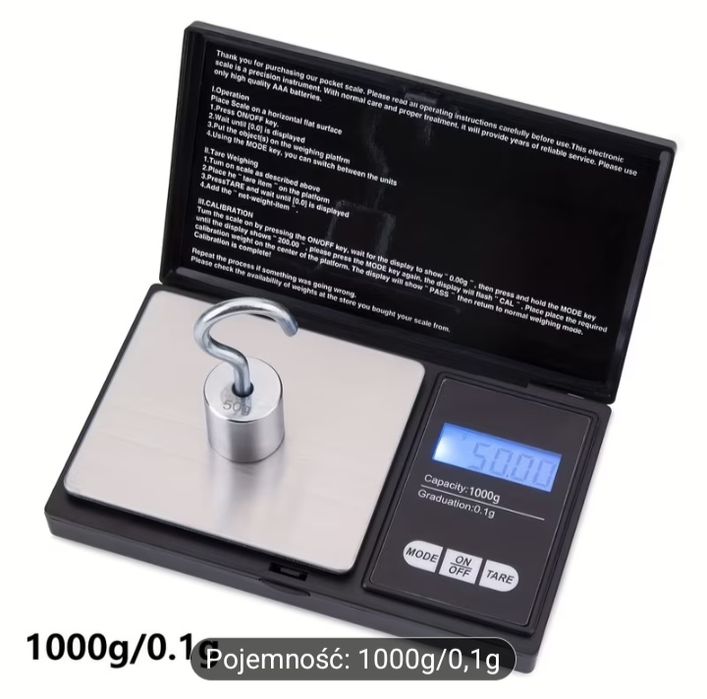 Precyzyjna waga jubilerska