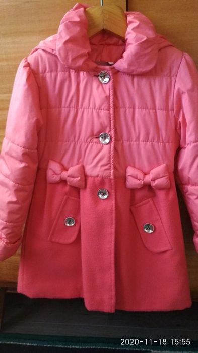 Плащ -куртка для дівчинки