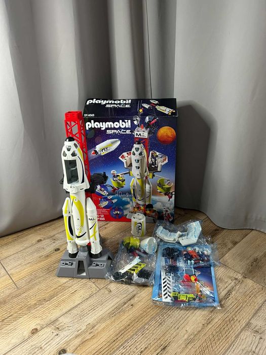 特撮 Playmobil space set 9488 PLAYMOBIL Space 9488 Rakieta Kosmiczna z Rampą Startową, od