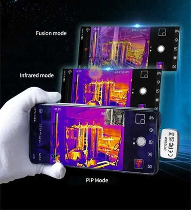 MINI Termowizja kamerka termowizyjna do telefonu miernik temperatury