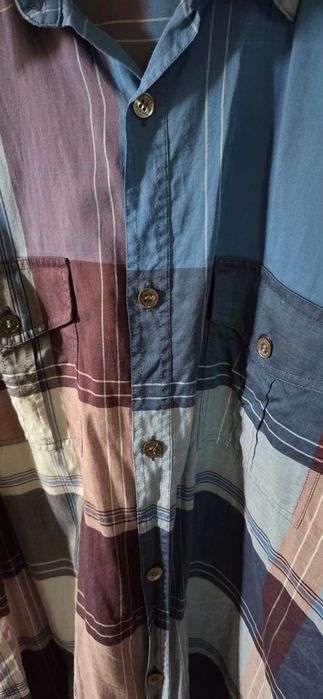 Burberry koszula L krata 100% oryg nr seryjny piękna prezent unikat