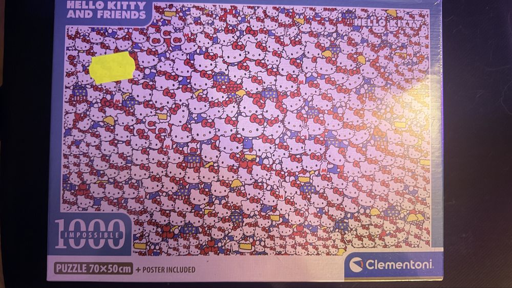 Пазли hello kitty impossible 1000