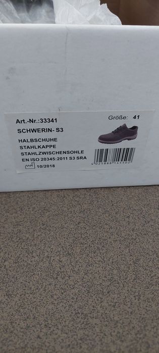 Buty robocze  rozm 41.
