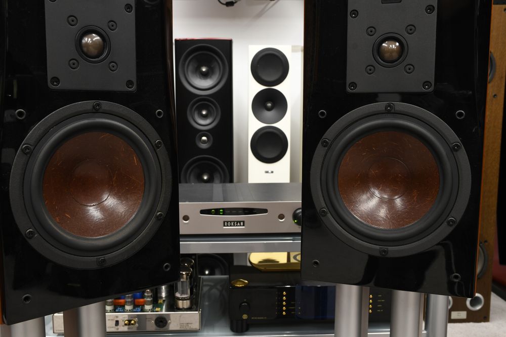 DALI Helicon 300 MK2 kolumny podstawkowe 4 Ohm Ribbon Hybrid Cherry para maskownice zworki | raty 0% | zamiana | odsłuch | HI-END AUDIO